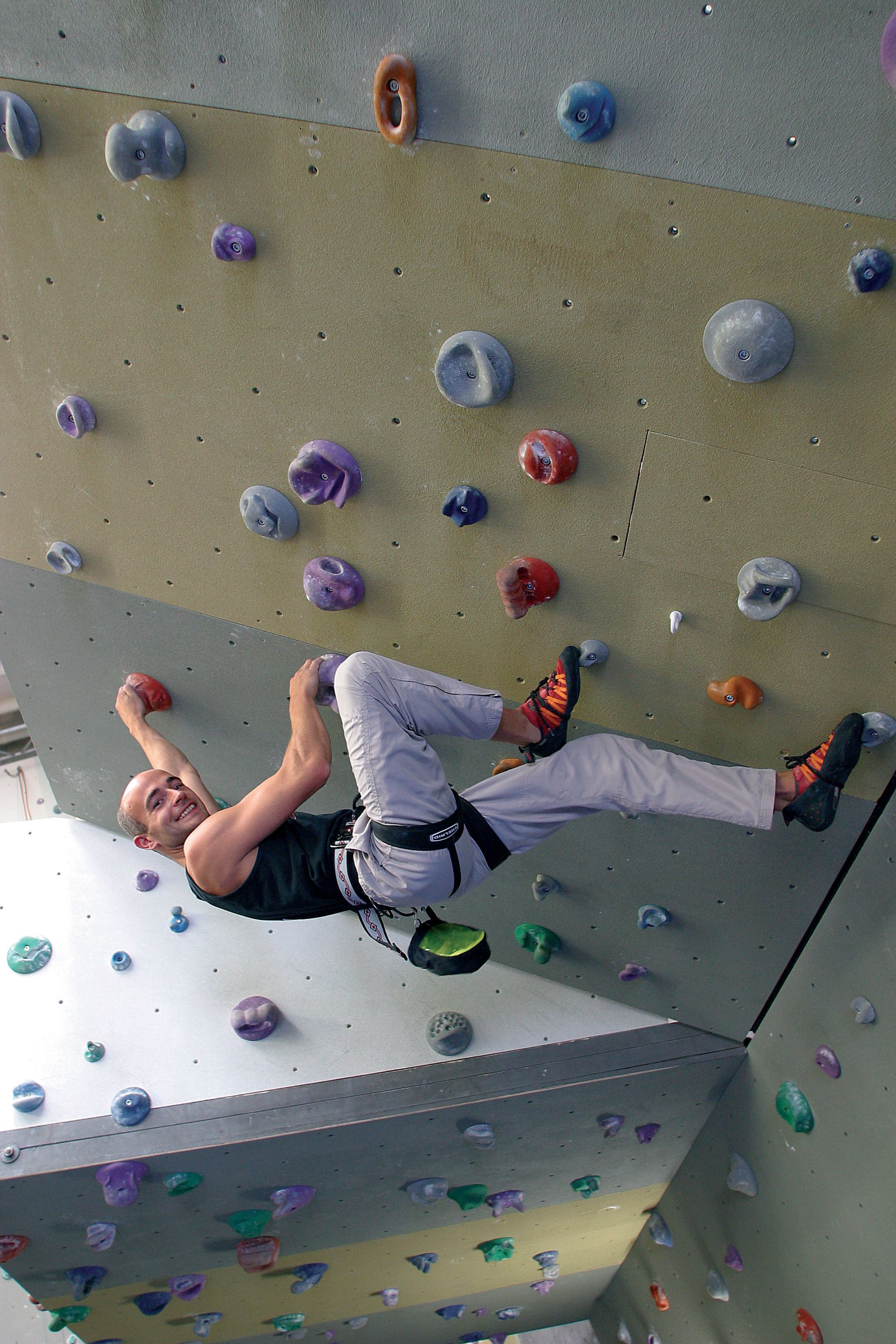 outdoor rock climbing