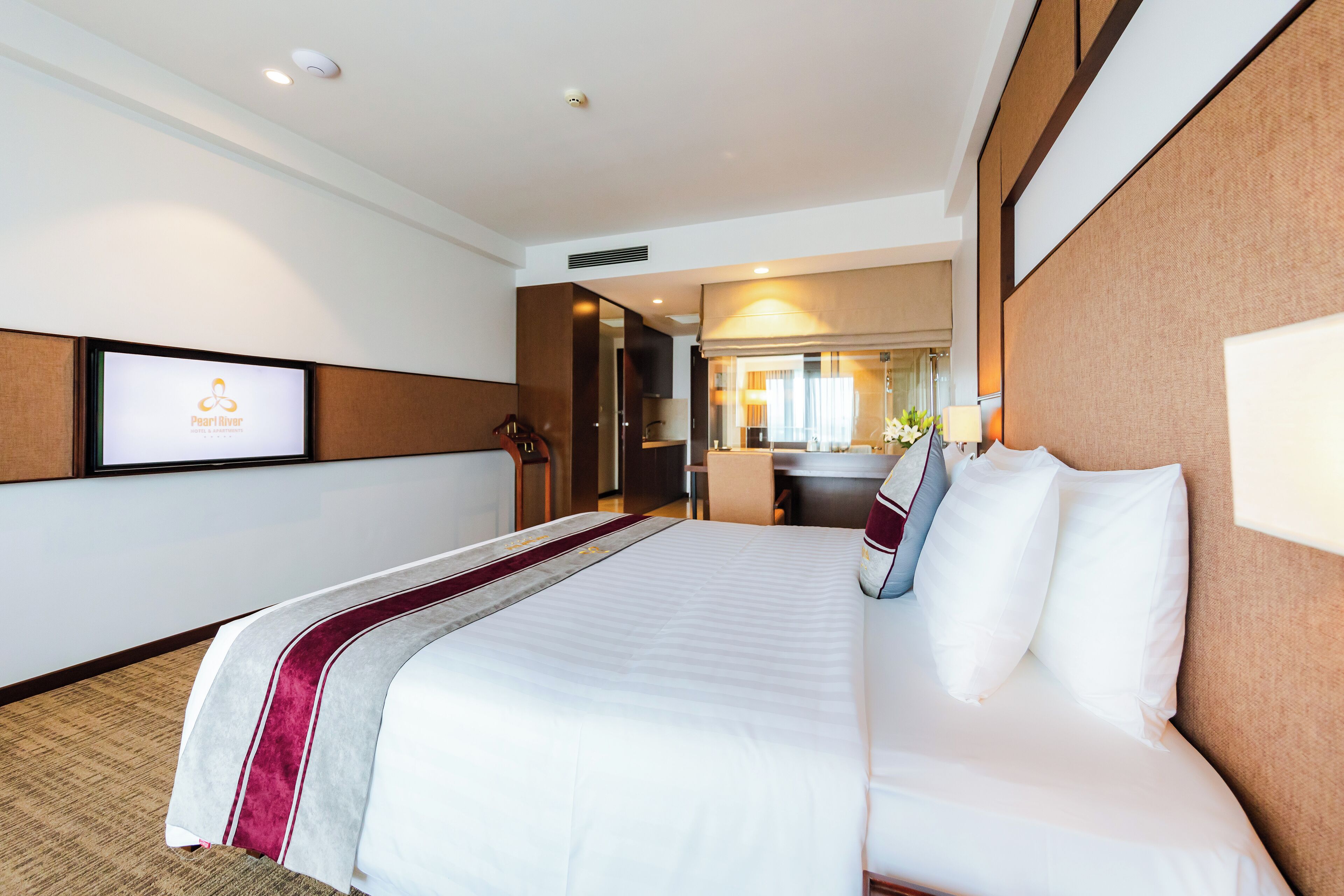 Deluxe Double Room | Premium bedding, in-room safe, desk, blackout drapes