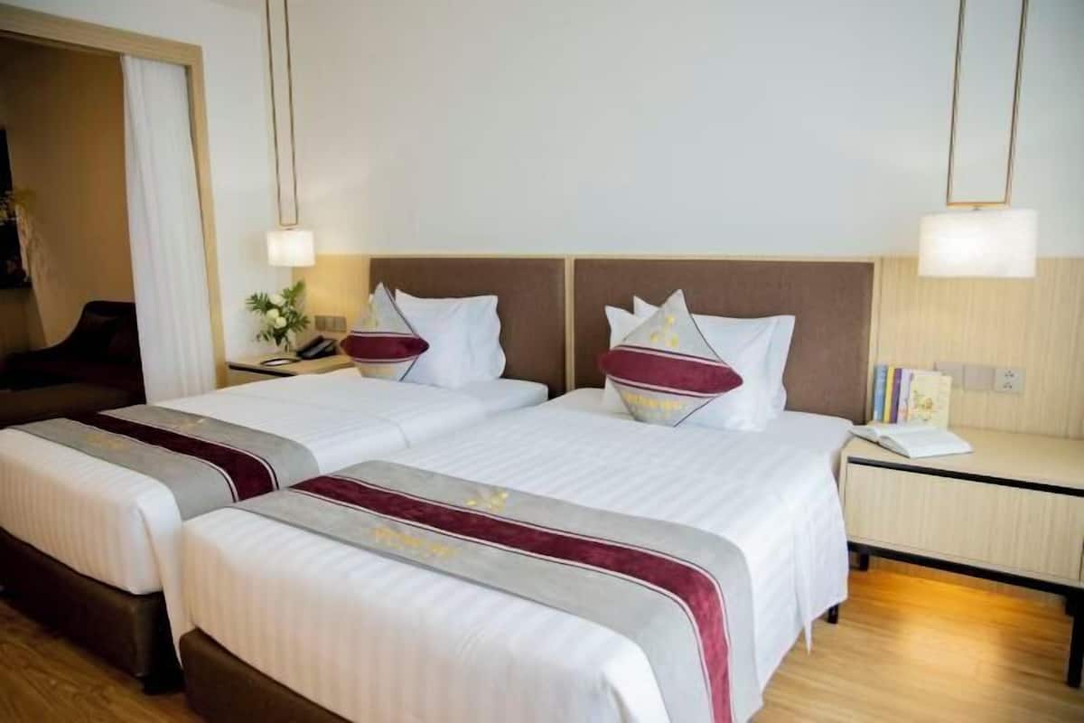 2 habitaciones y ropa de cama de alta calidad