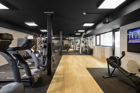 Sala de fitness. Hotel Oasia Aarhus