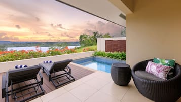 Bungalow, Private Pool, Lagoon View | Terrace/patio