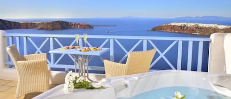 Classic Room, Jetted Tub | Balcony view