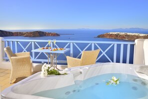 Chambre Classique, baignoire Ă jets | Vue depuis le balcon