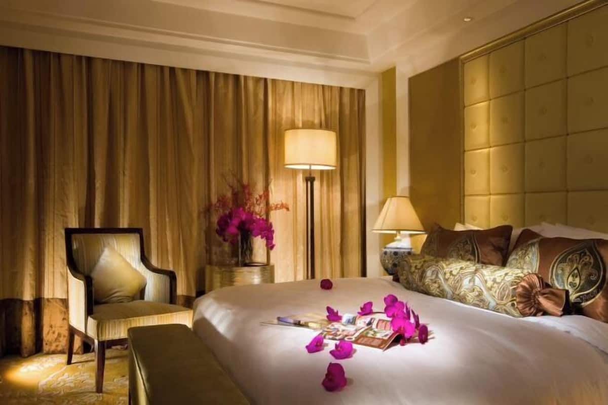 Luxe beddengoed, Select Comfort-bedden, een minibar