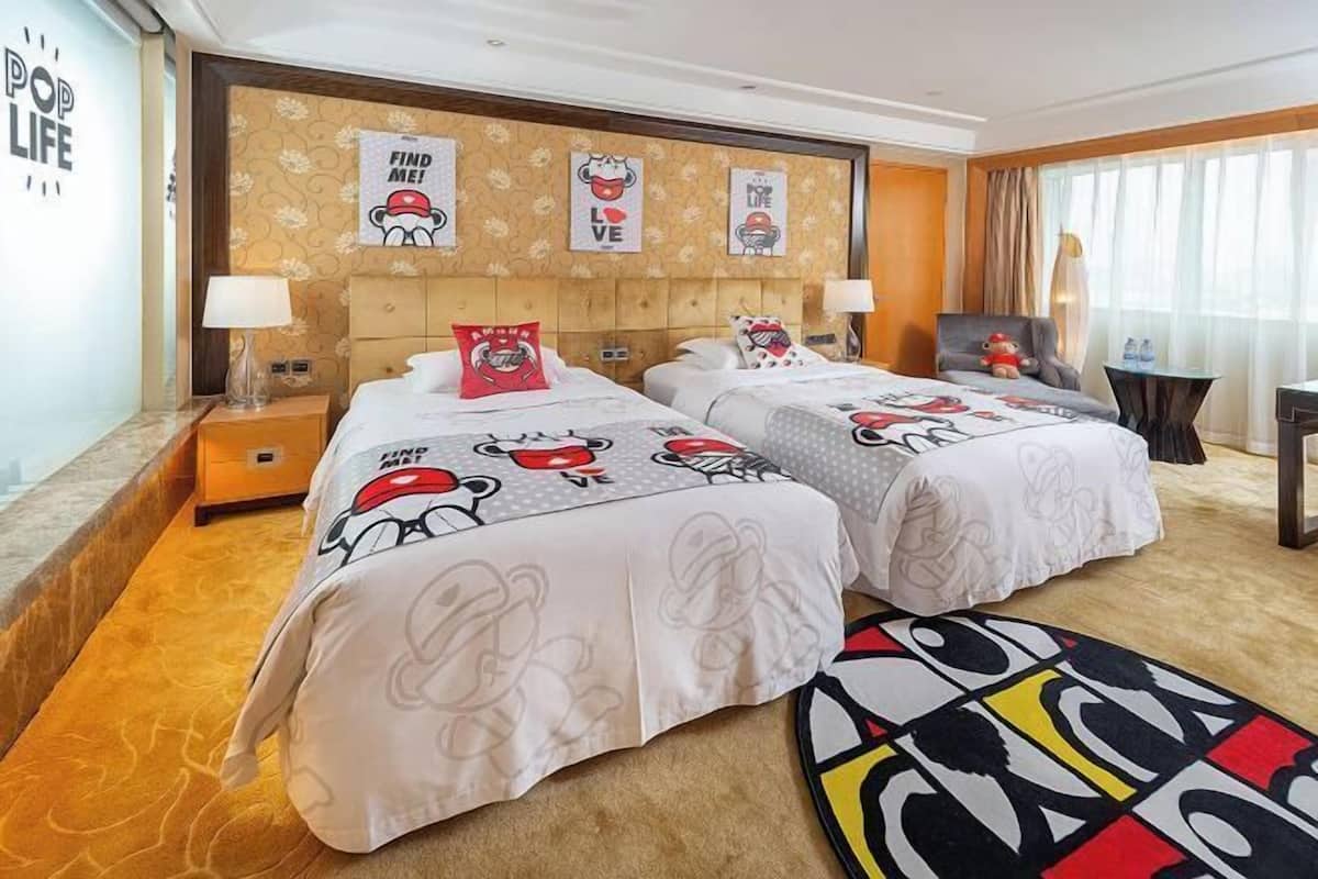 Luxe beddengoed, Select Comfort-bedden, een minibar