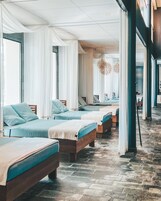 Sauna, hot tub, steam room, hot springs, body treatments, aromatherapy