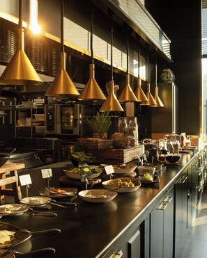Petit déjeuner buffet compris tous les jours