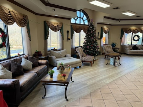 Reception. Quality Inn Harriman