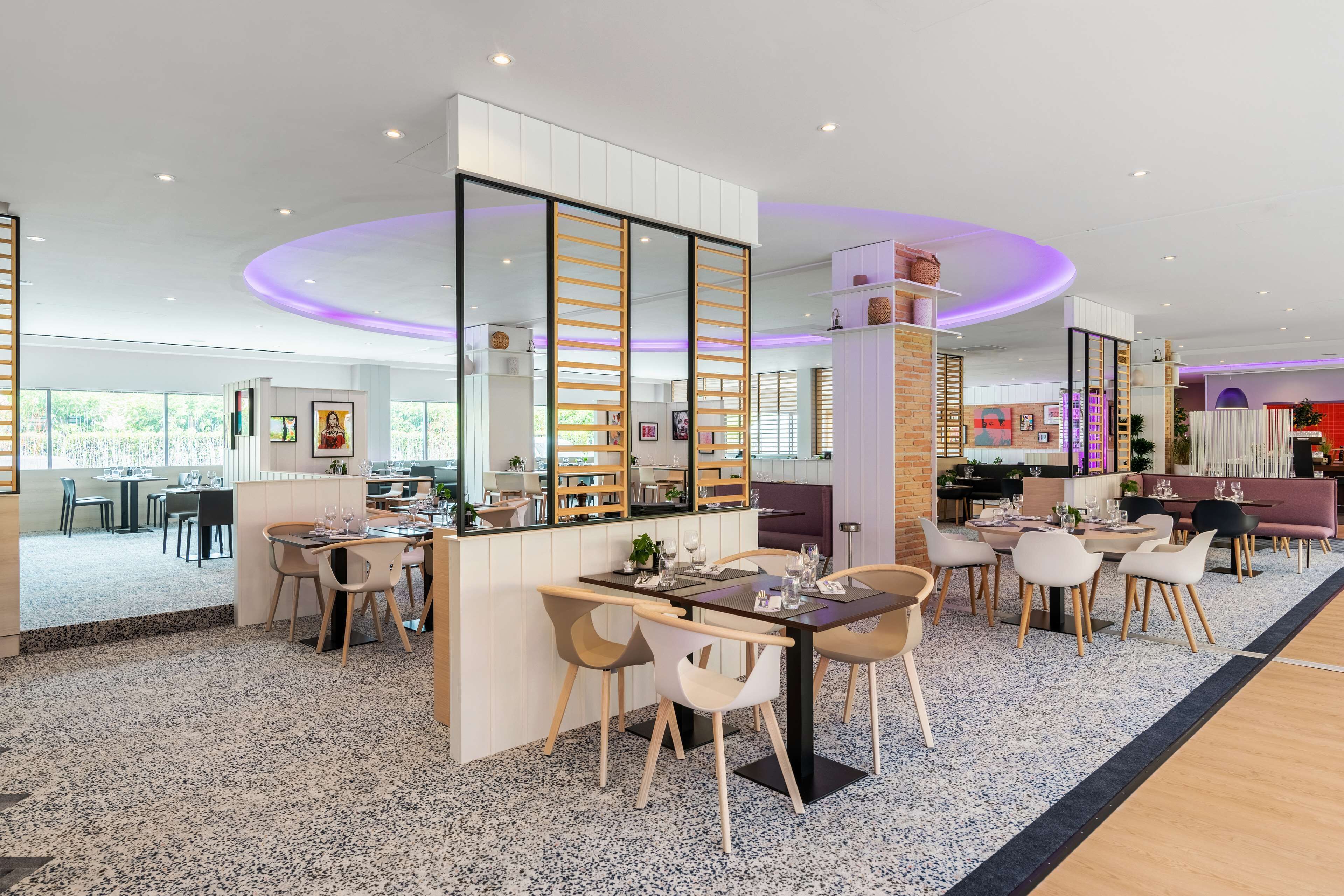 french cuisine, garden views