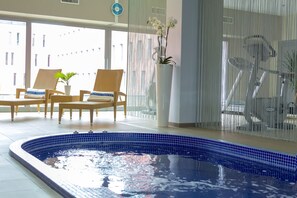 Sauna, hot tub, body treatments, body scrubs, facials, massages