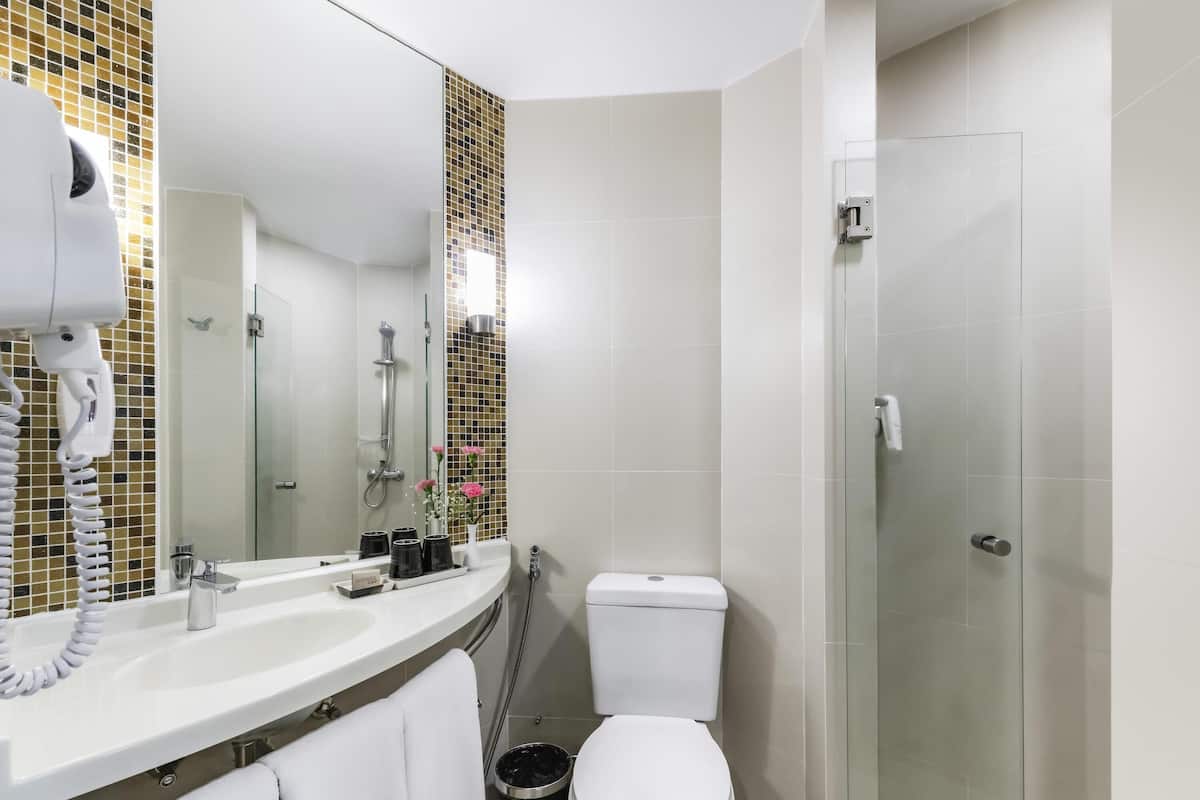 In-room safe, desk, iron/ironing board (on request)