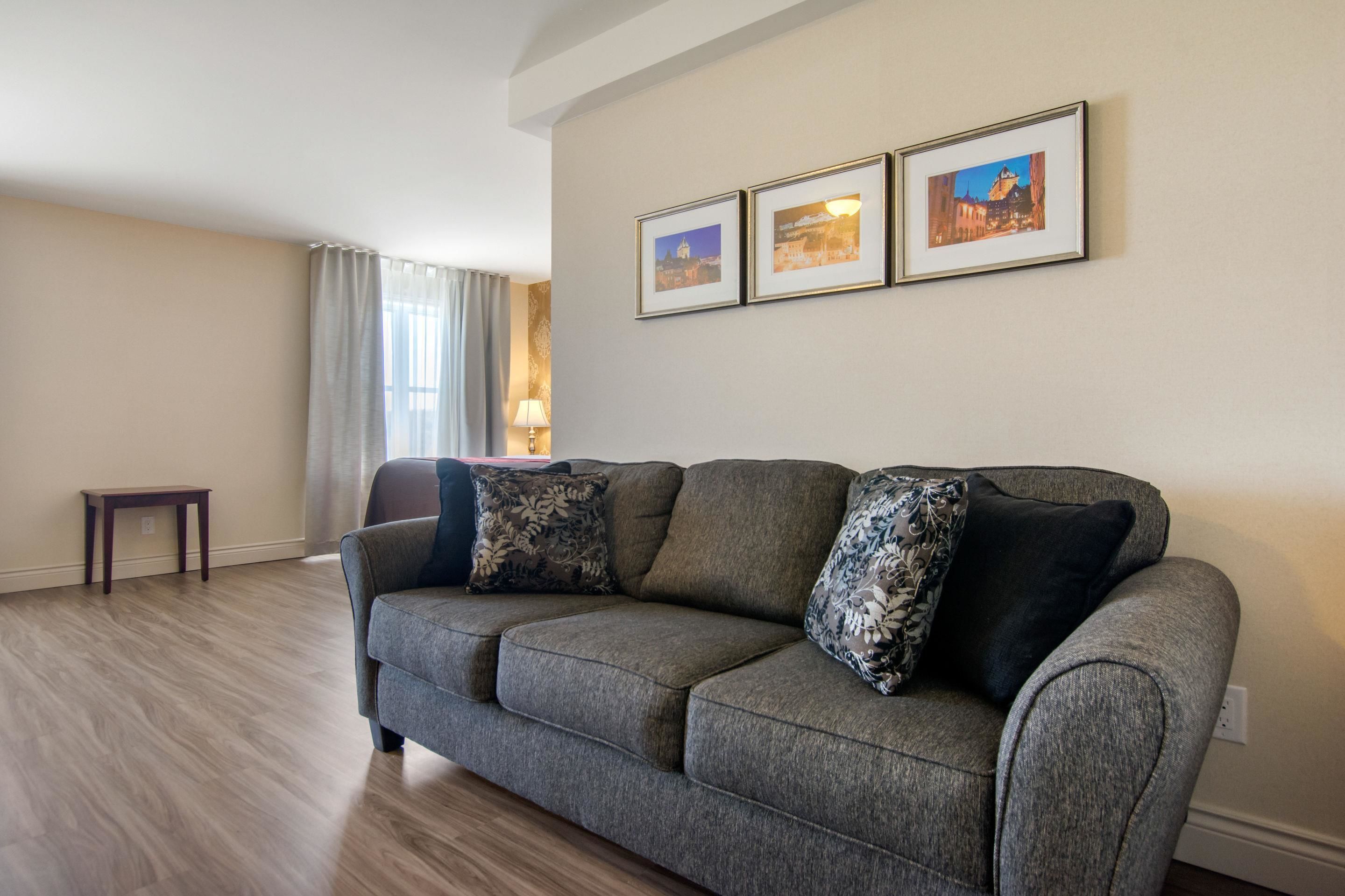 suite, 1 king bed, non smoking | select comfort beds, desk, laptop workspace, blackout curtains