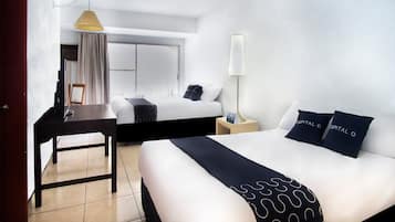 1 bedroom, desk, blackout curtains, free WiFi
