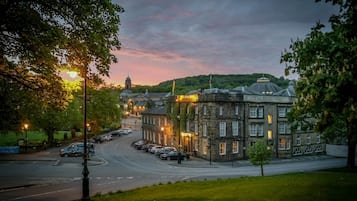 Front of property – evening/night