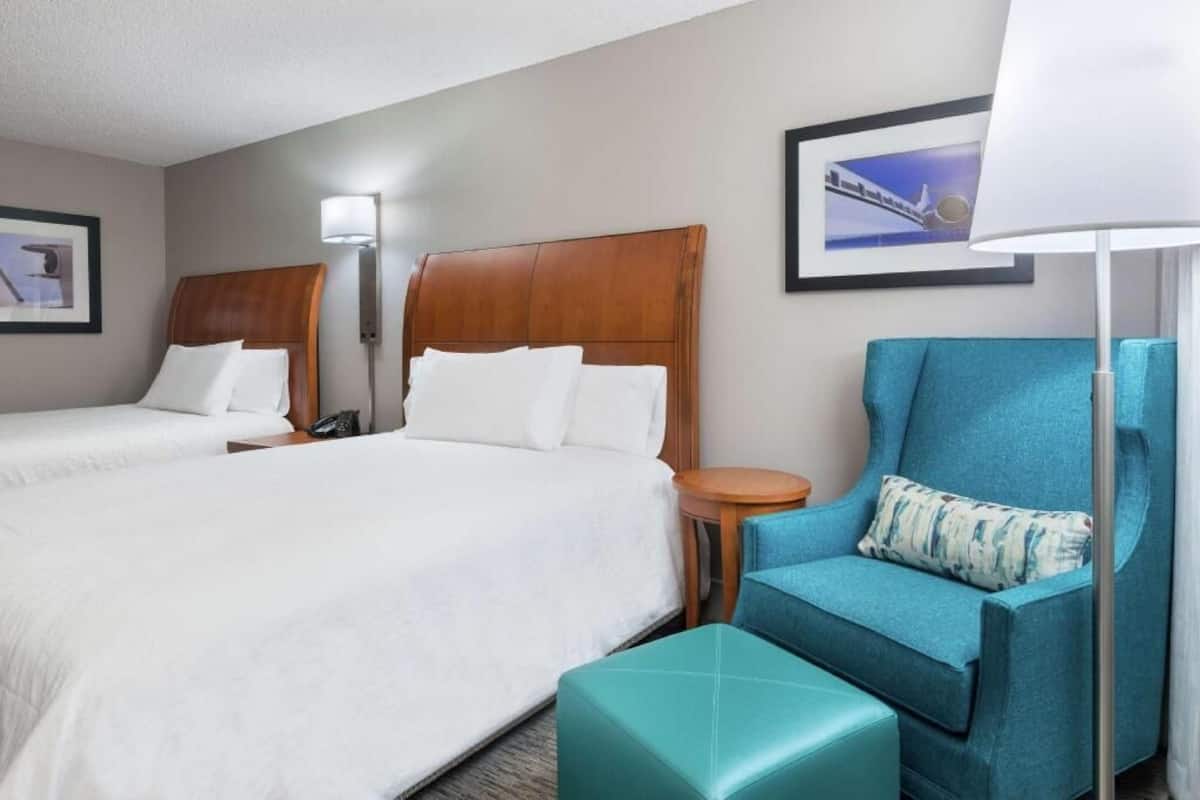 In-room safe, iron/ironing board, free cribs/infant beds, free WiFi