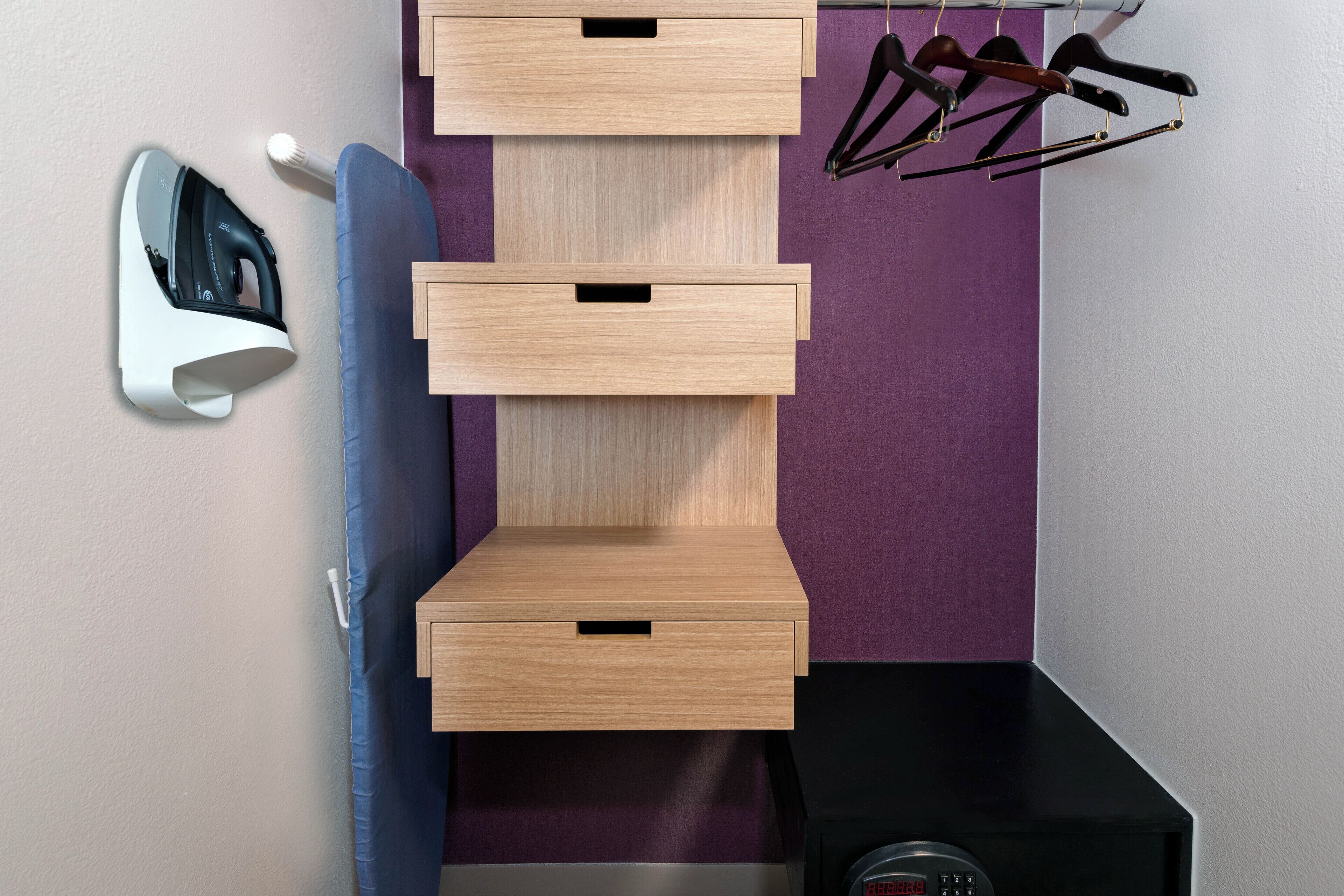 in-room safe, iron/ironing board, free wifi, bed sheets