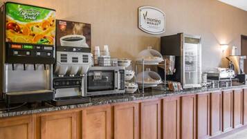 Free buffet breakfast