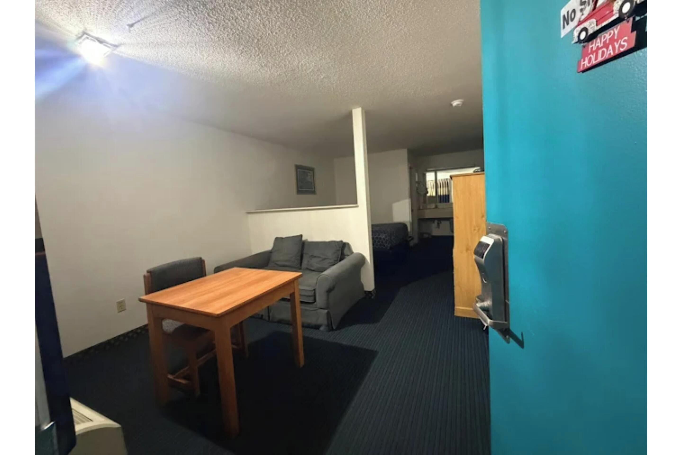 Chambre, 1 grand lit et 1 canapé-lit