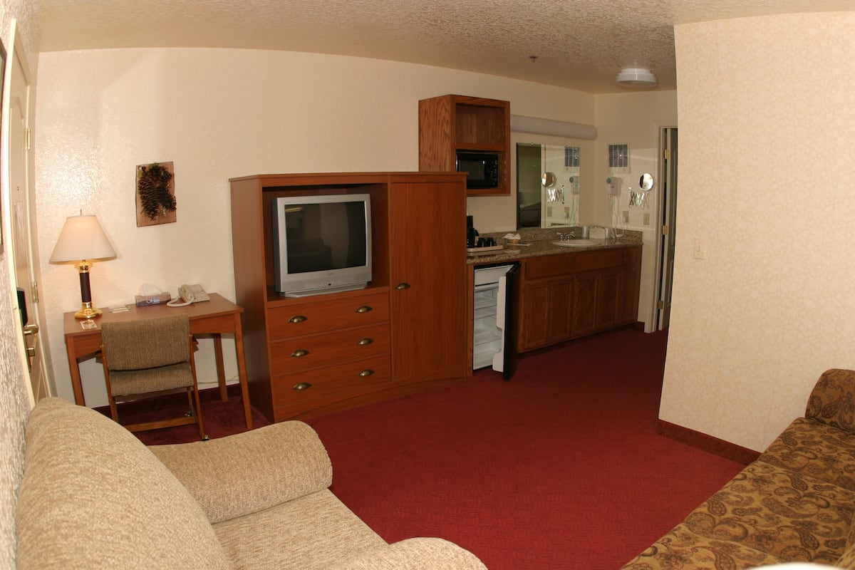 27-inch TV with satellite channels