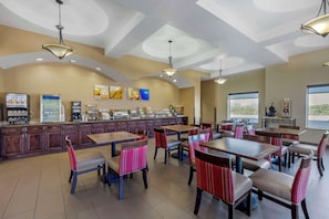Free daily full breakfast