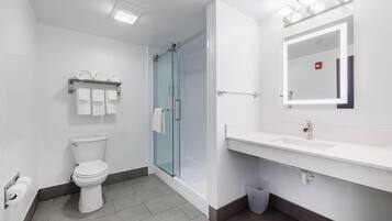 Suite, 1 King Bed, Non Smoking (Upgrade) | Desk, laptop workspace, iron/ironing board, free WiFi