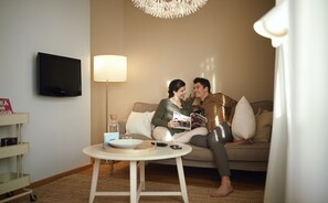 Estudio | Área de sala de estar | Televisión LED 