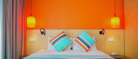 Standard-Doppelzimmer | Hochwertige Bettwaren, Minibar, Zimmersafe, Schreibtisch