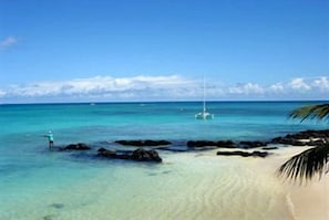 Privatstrand, Shuttle zum Strand, Wasserski