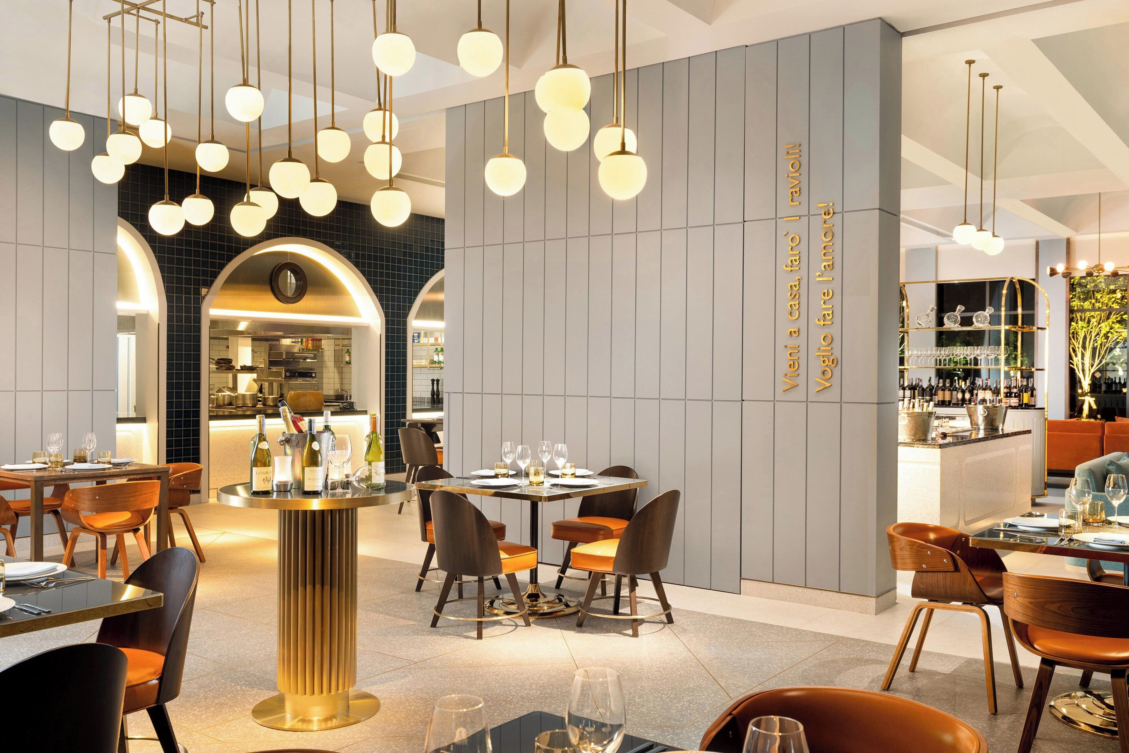 2 restaurants, breakfast, lunch, dinner served; italian cuisine