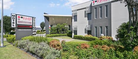 Façade de l’hébergement