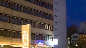 Front of property - evening/night