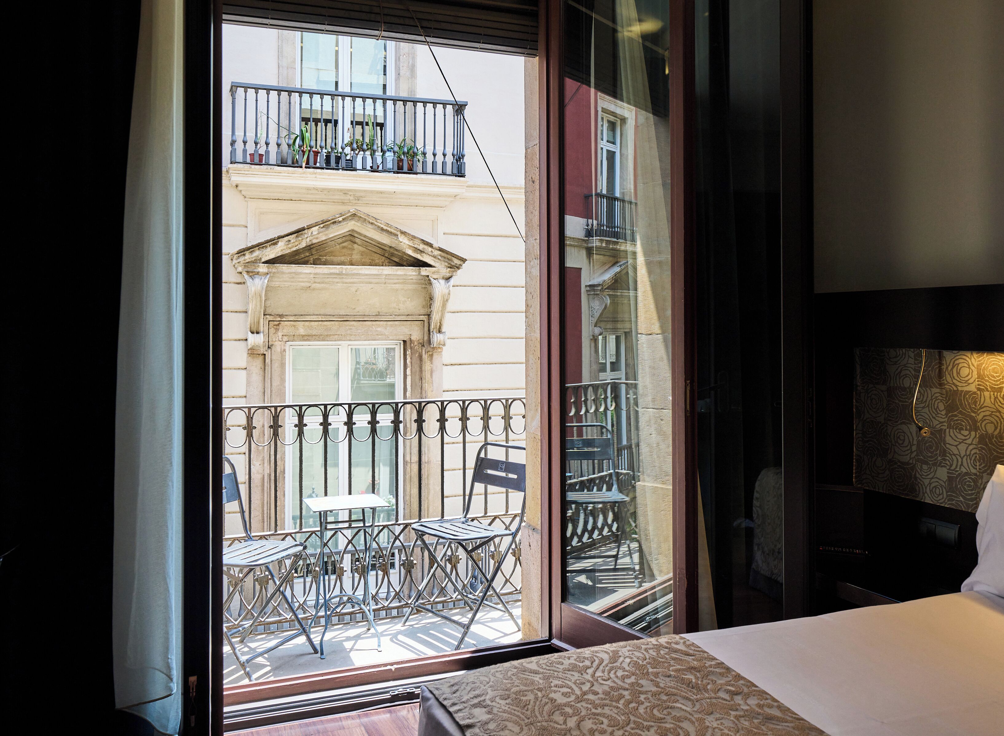 Vista des de l'allotjament