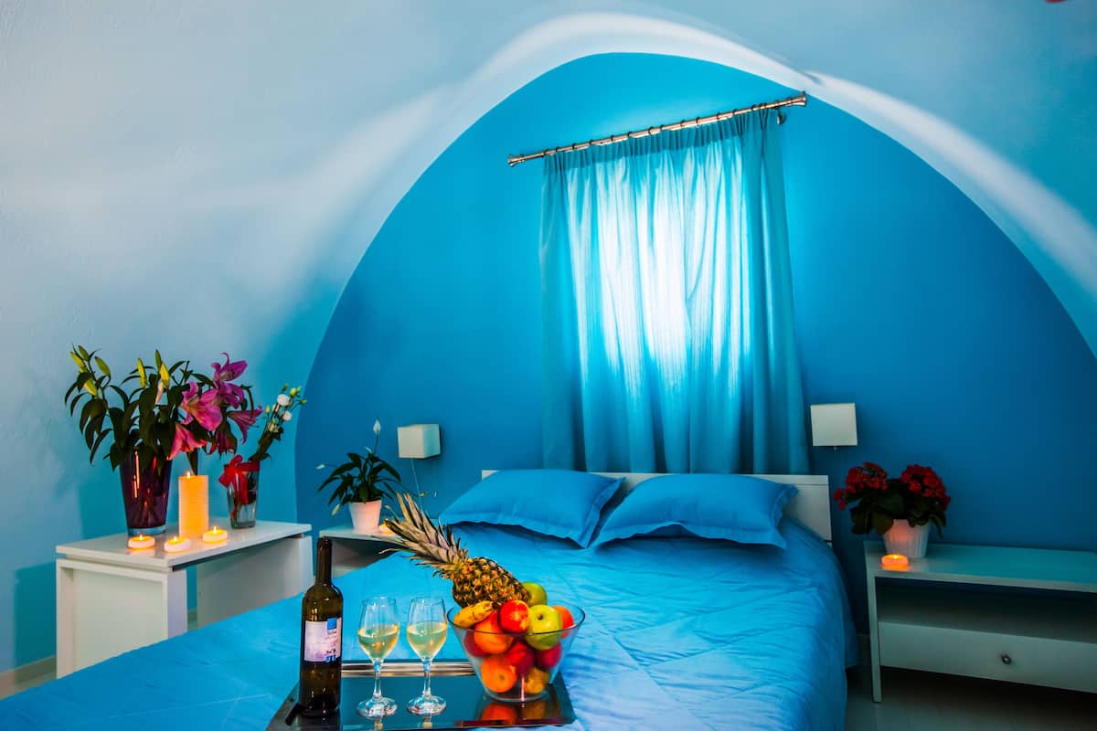 Phòng Suite Junior, quang cảnh biển | Bộ đồ giường cao cấp, chăn bông, két bảo mật tại phòng