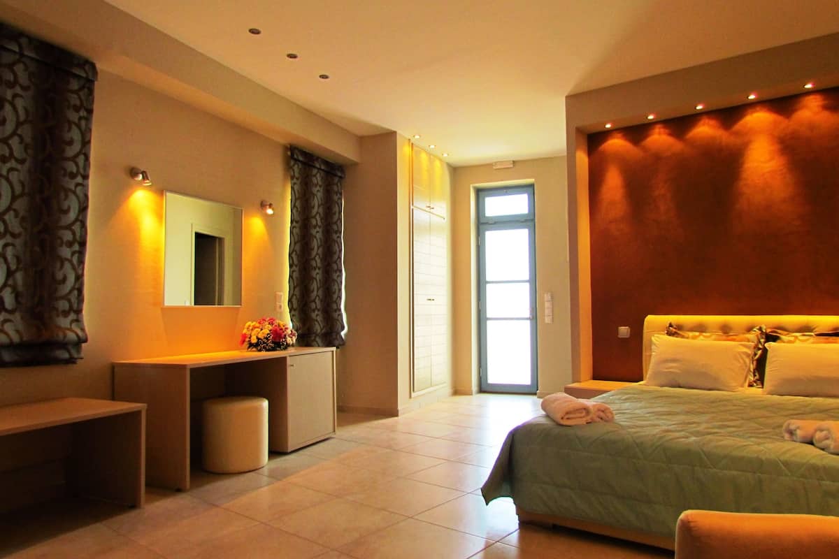 superior volcano view room | premium bedding, down duvets, in-room safe, soundproofing