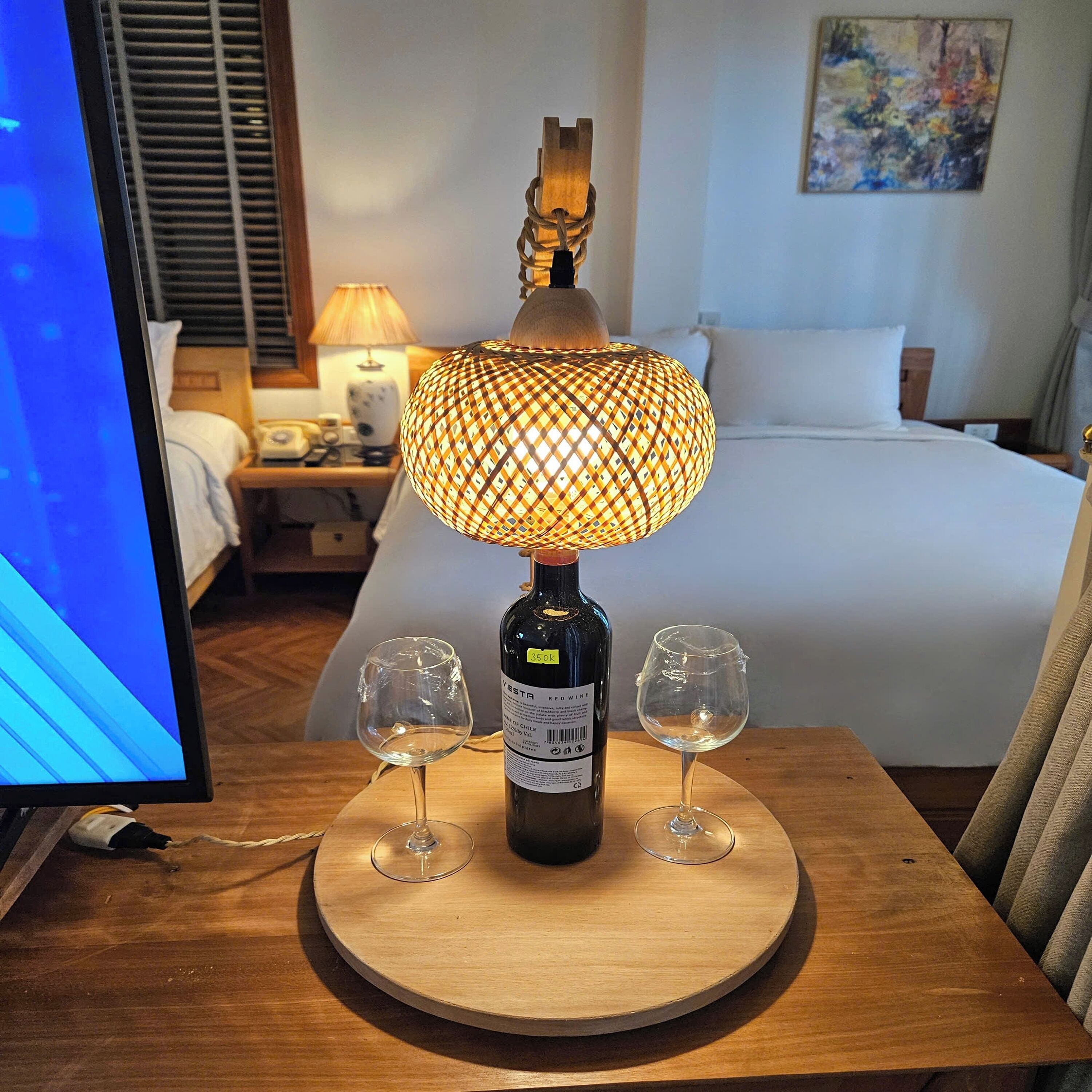 family room | premium bedding, minibar, in-room safe, desk