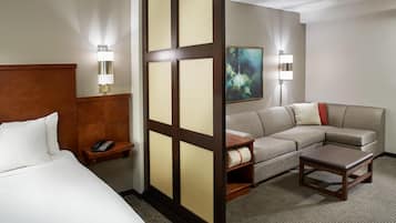 In-room safe, desk, blackout drapes, iron/ironing board
