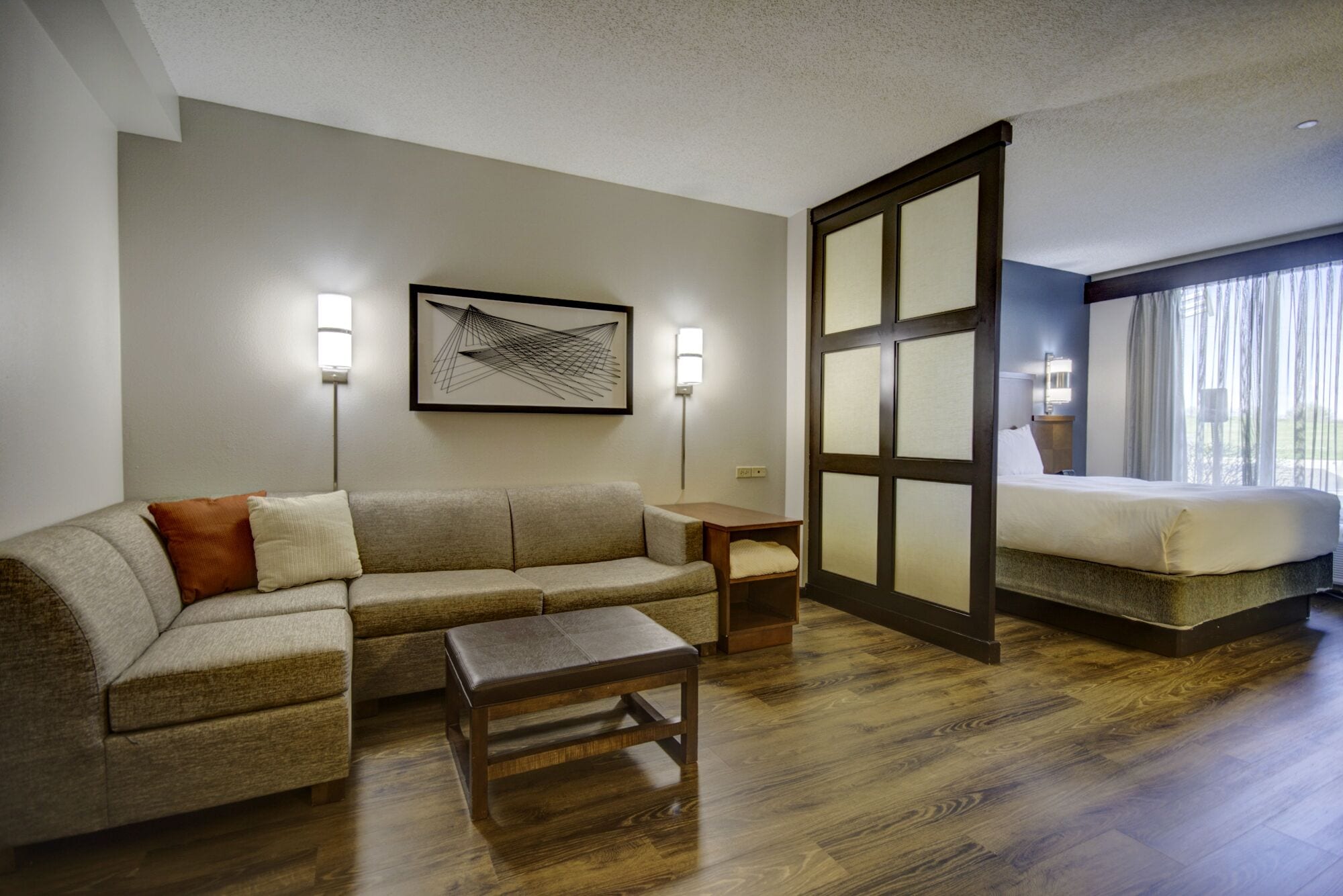 in-room safe, desk, blackout curtains, iron/ironing board