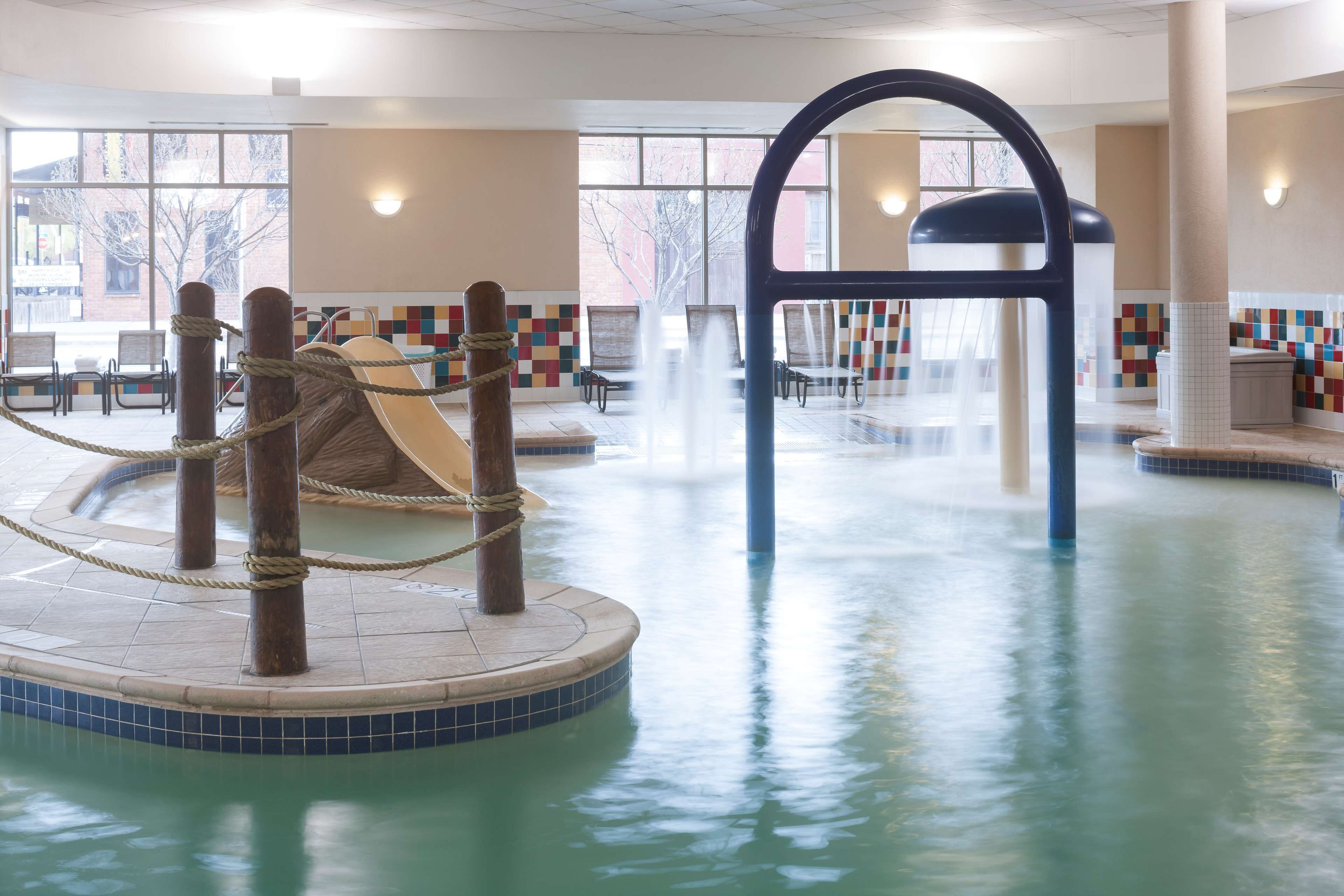 indoor pool, open 6 am to 11 pm, pool loungers