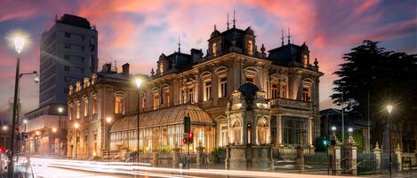 Front of property - evening/night