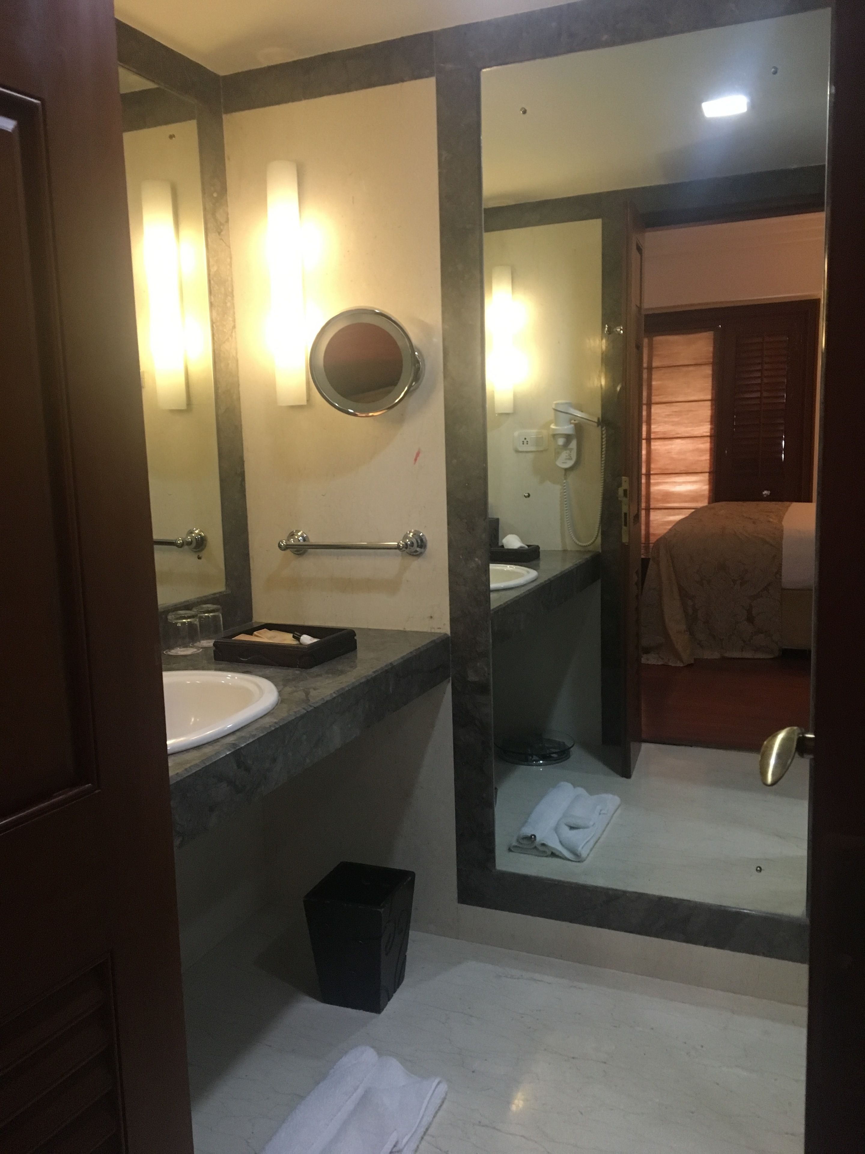 shower, free toiletries, hair dryer, bathrobes