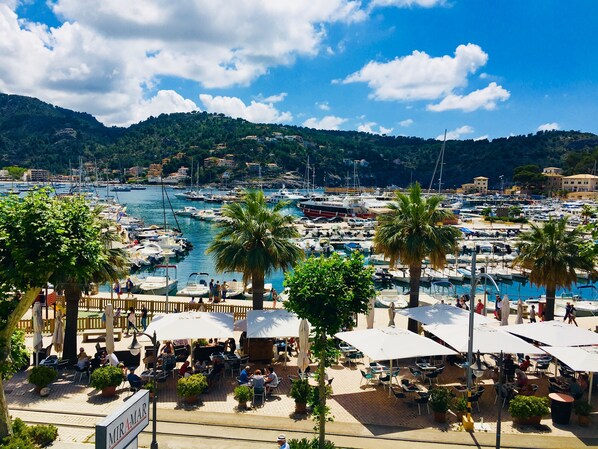 Vue depuis l’hébergement