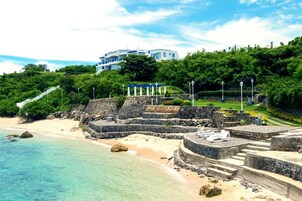 Beach towels, beach volleyball