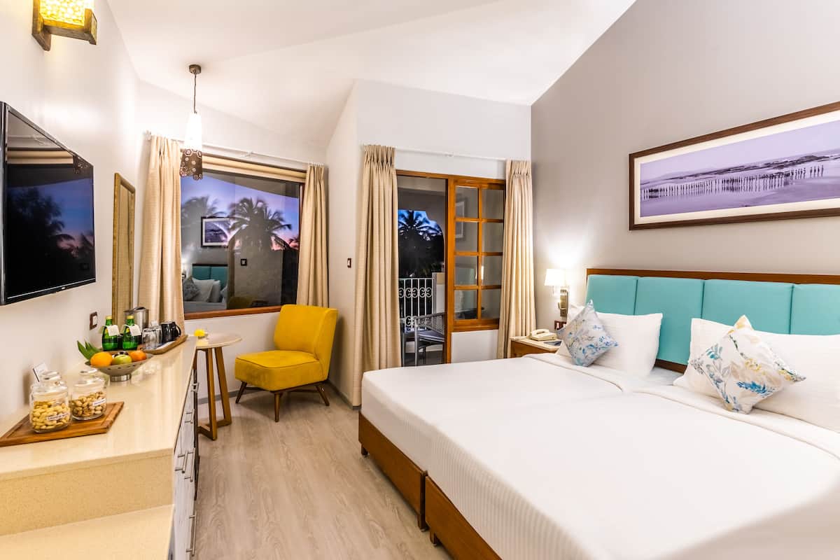 superior room with complimentary in-house entertainment & 15% off on fnb,spa & laundry | premium bedding, down duvets, memory-foam beds, in-room safe