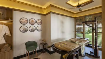 Tratamientos corporales, aromaterapia, masajes con piedras calientes
