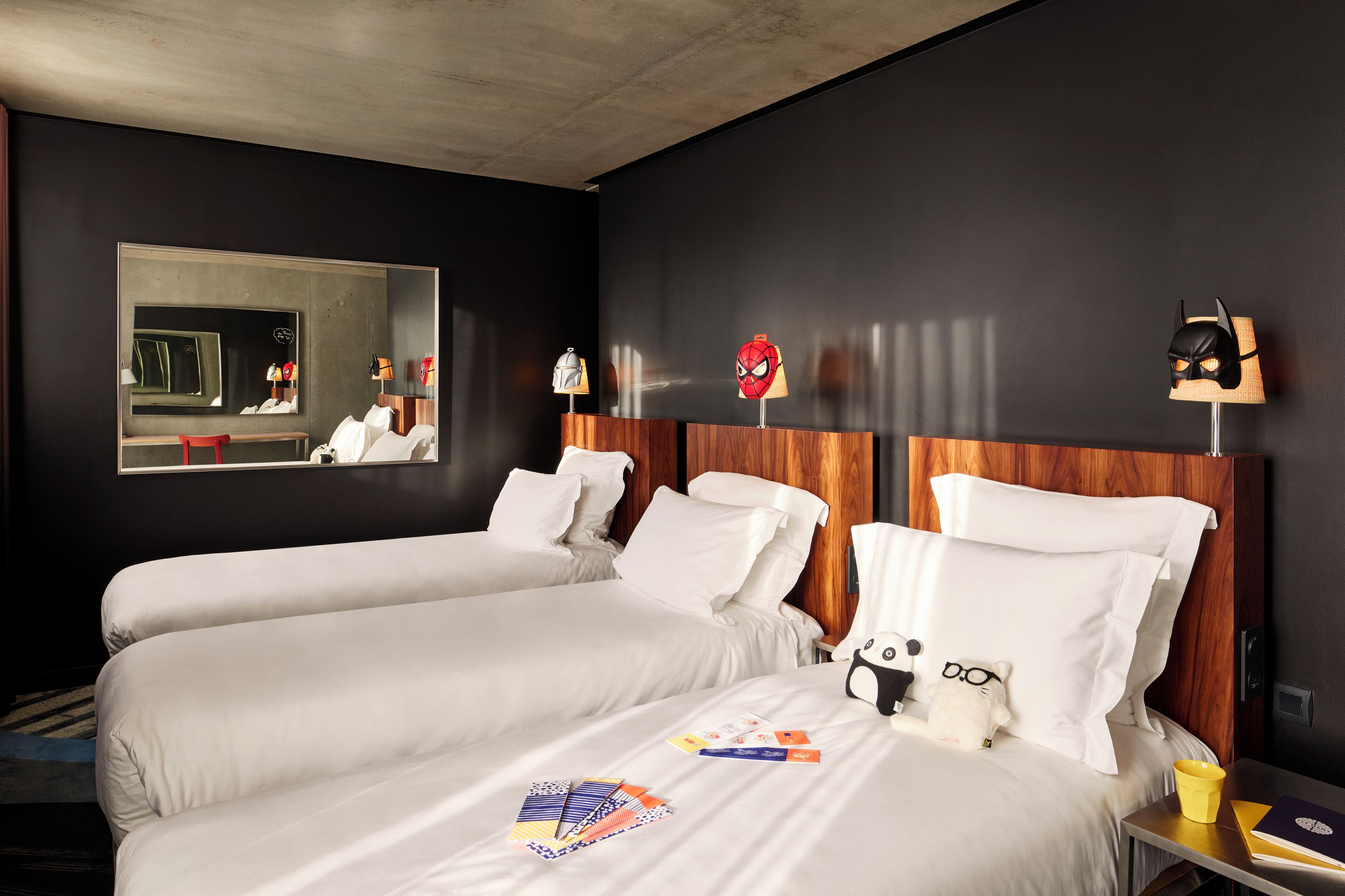 Triple Room (Large Mama) | Premium bedding, in-room safe, individually decorated, desk