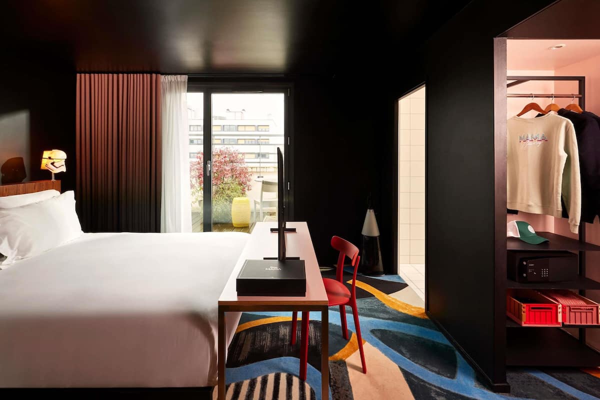 Rom, terrasse (Medium Mama) | Sengetøy av topp kvalitet, safe på rommet og individuelt dekorert