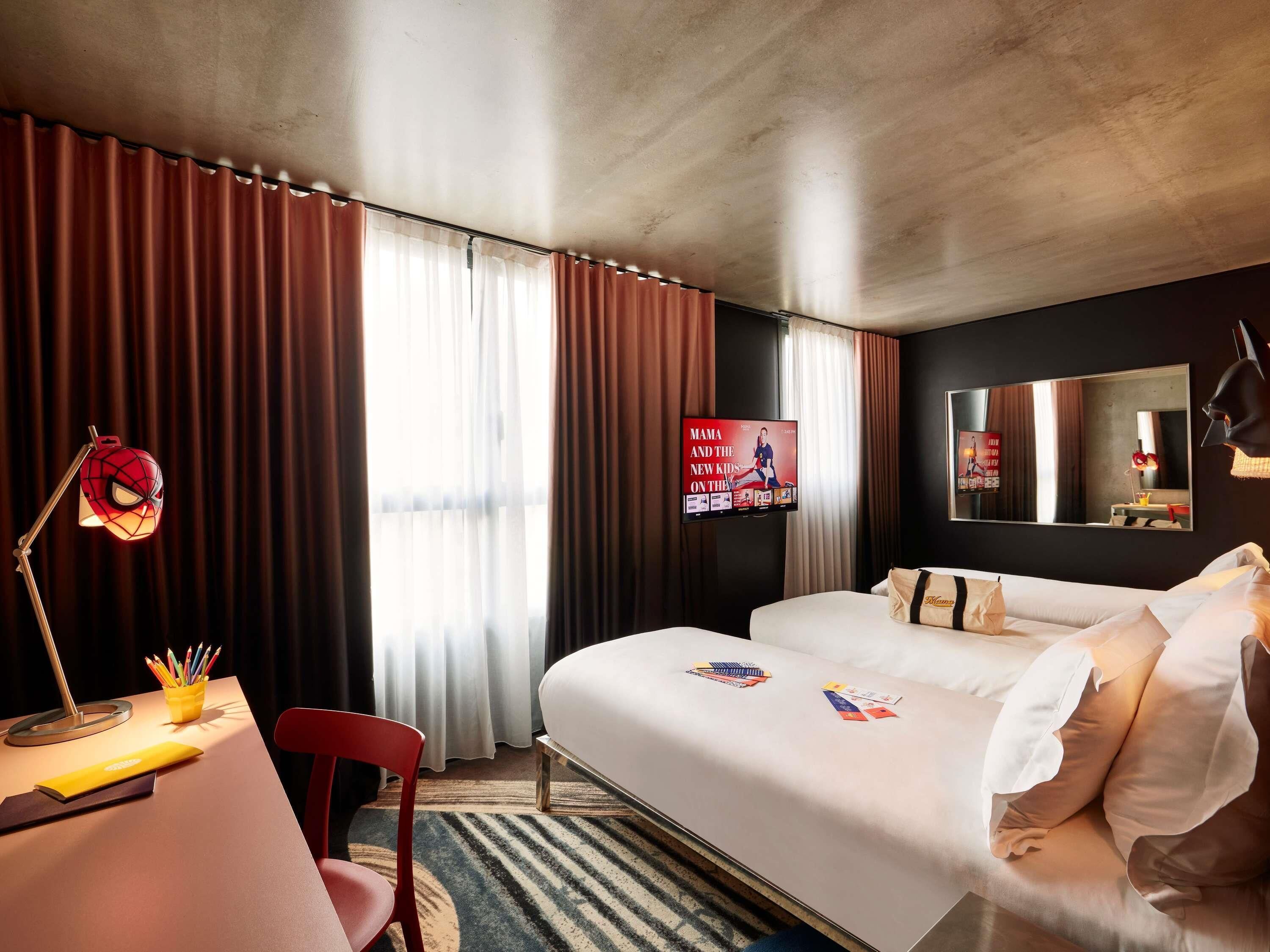 Tremannsrom (Large Mama) | Sengetøy av topp kvalitet, safe på rommet og individuelt dekorert