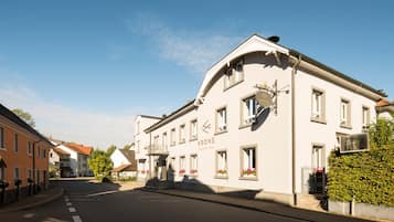 Fassade der Unterkunft