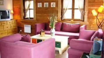 Chalet Comfort (Louise - 12 personnes) | Ruang keluarga
