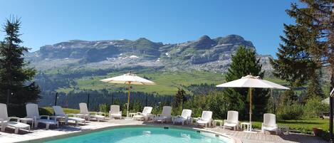 Seasonal outdoor pool